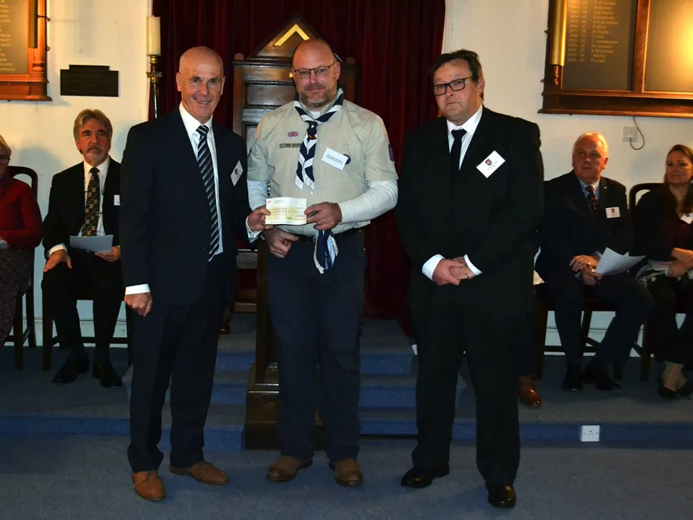 WAKE Fund donation to Scouts
